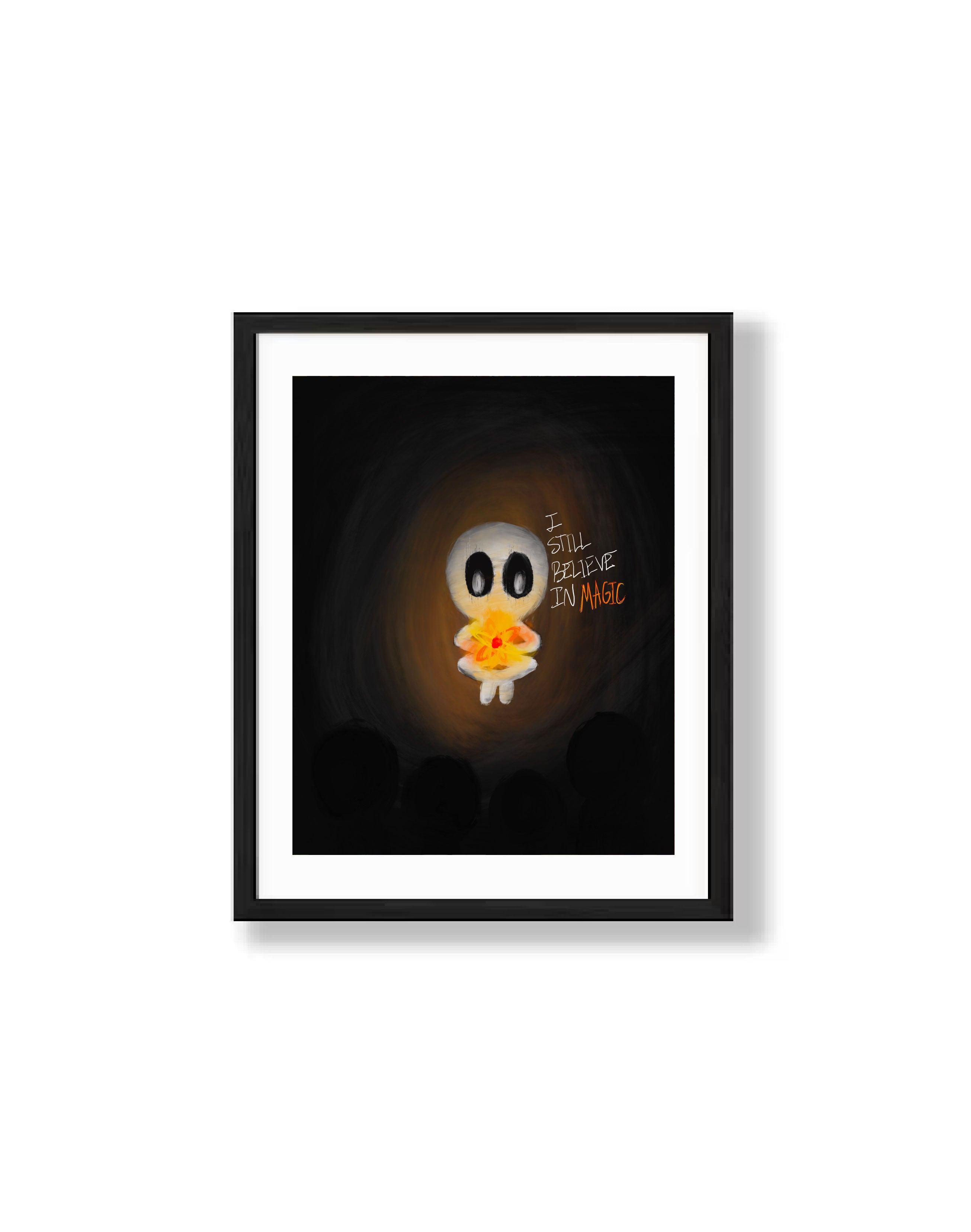 KZ "Magic TricKZ" Framed Print