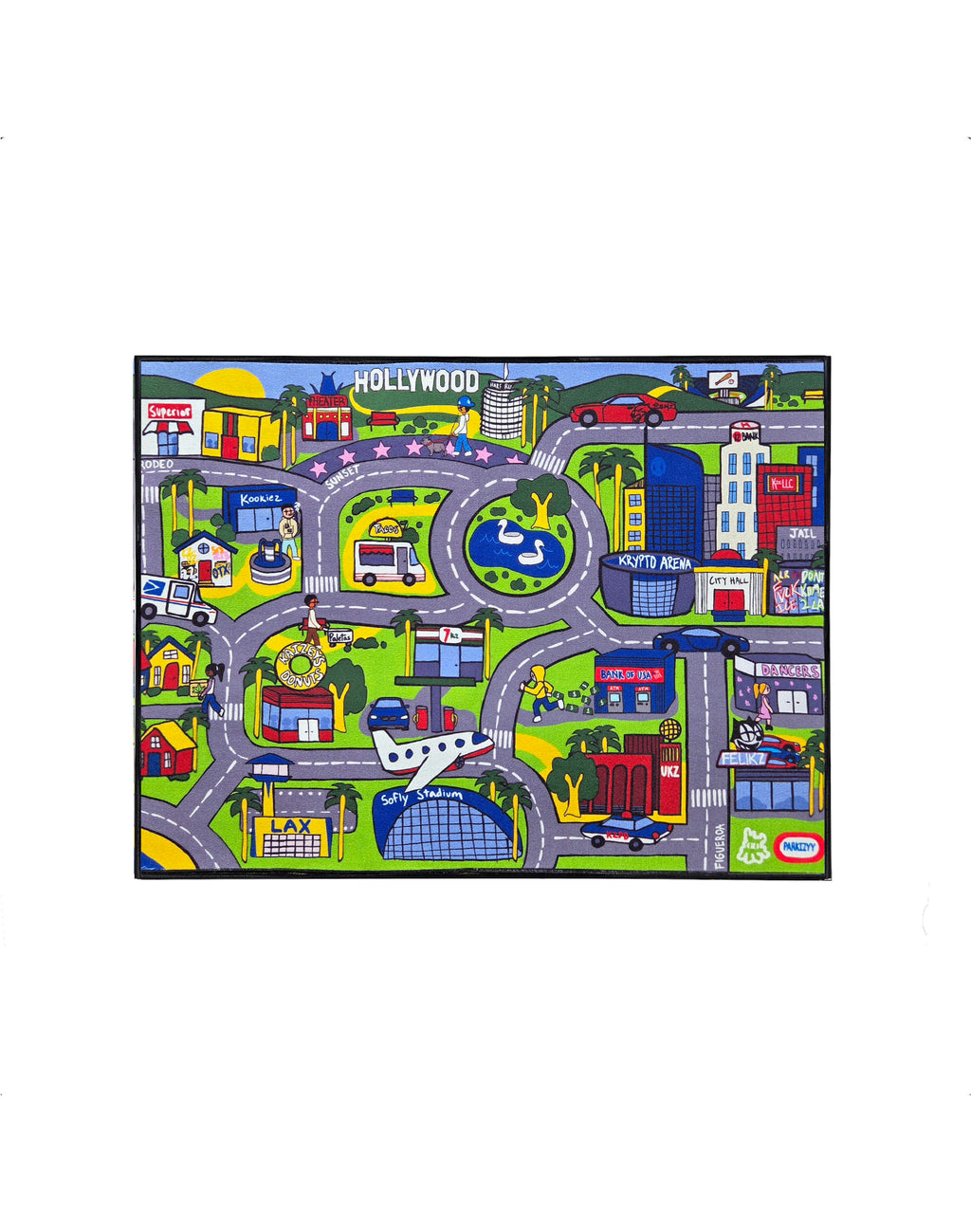 KZ x Parkizyy "CITY RUG LA"