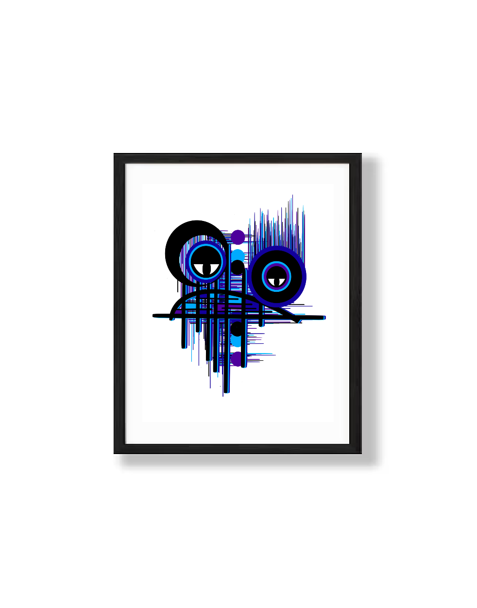 KZ "Sadness" Framed Print