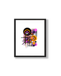 KZ "Curiosity" Framed Print