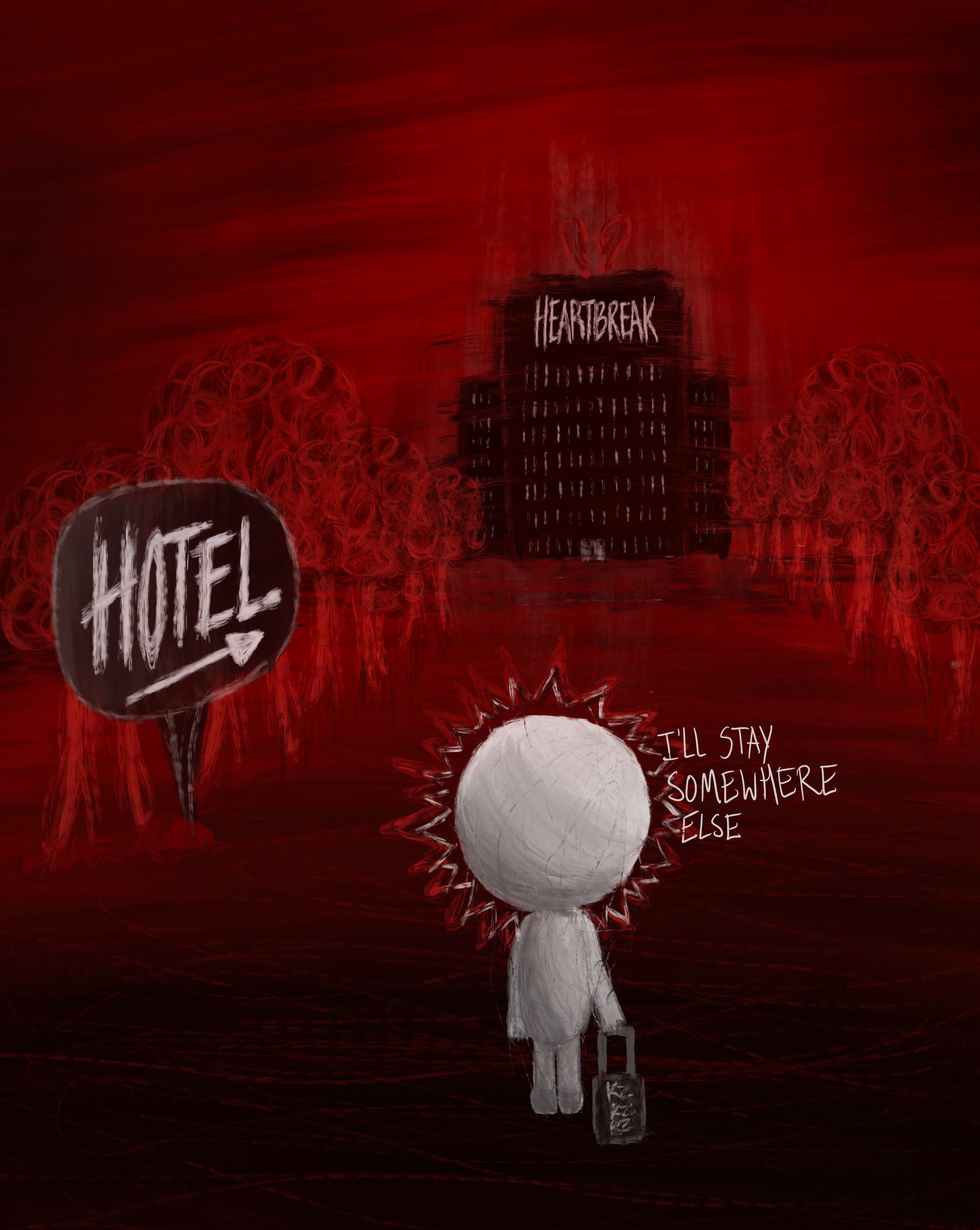 KZ "Heartbreak Hotel" Framed Print